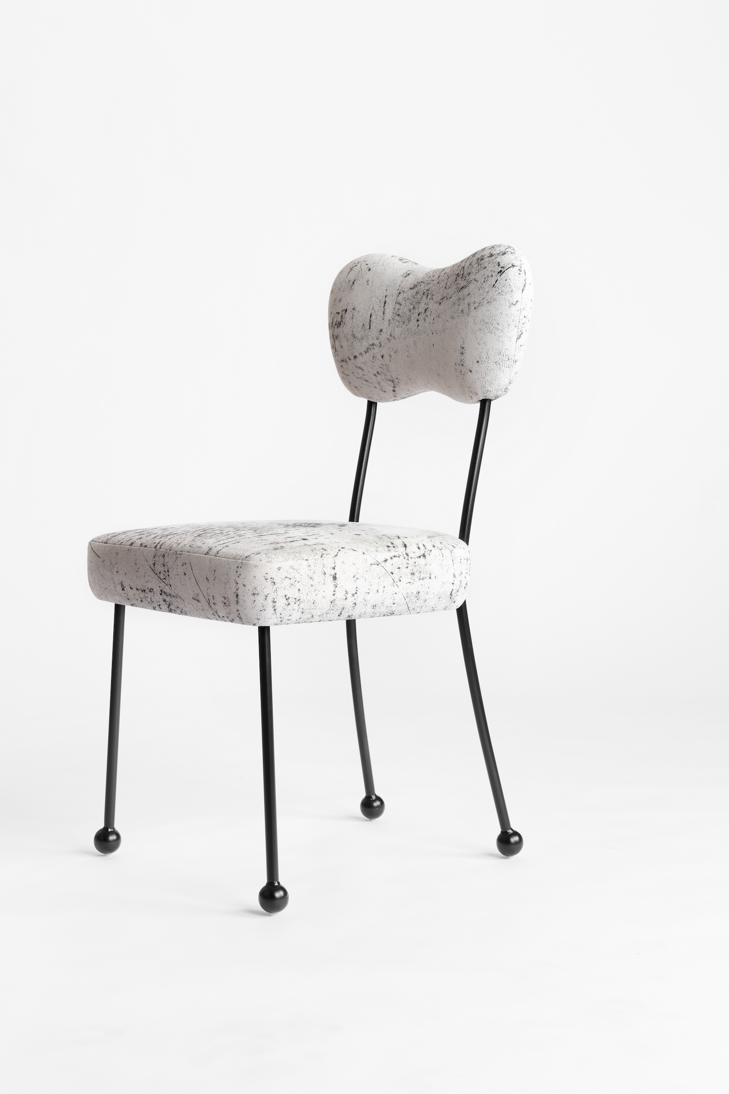 Shown in Solid steel in Black satin finish