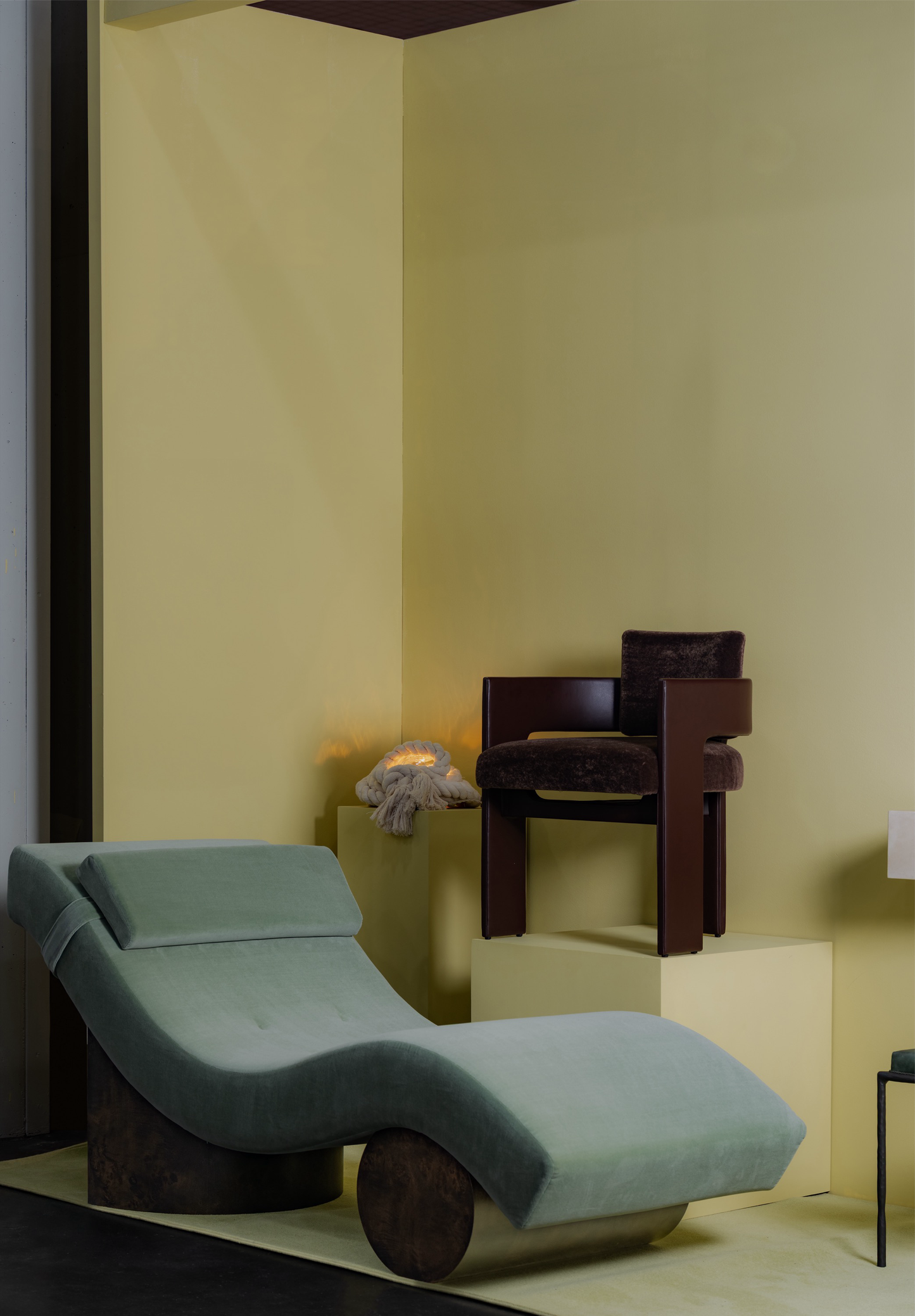 C Back Upholstered Chair - Expedited