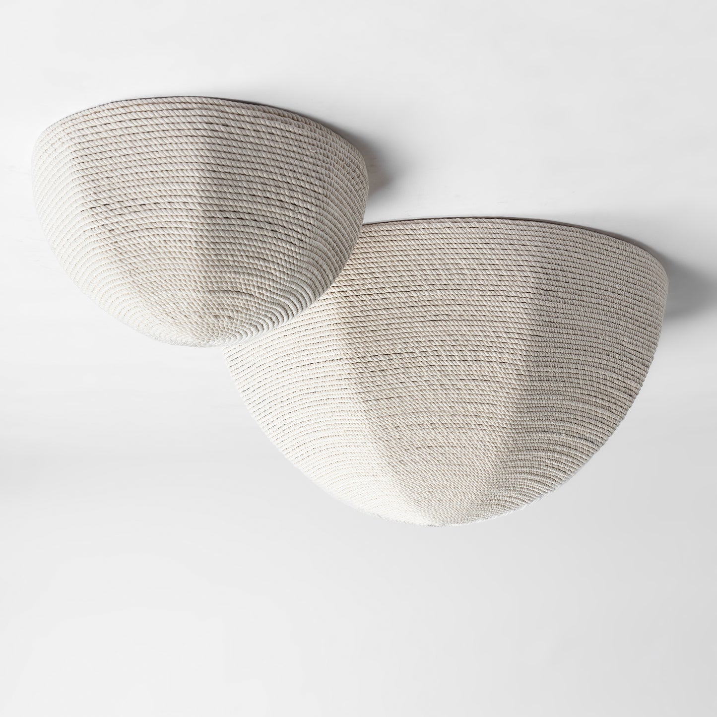 Shown in Size Small and Large in Natural White Cotton