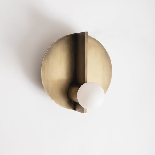 Shown in Unlacquered Brass