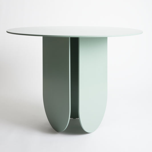 U Table shown in Parlor Green