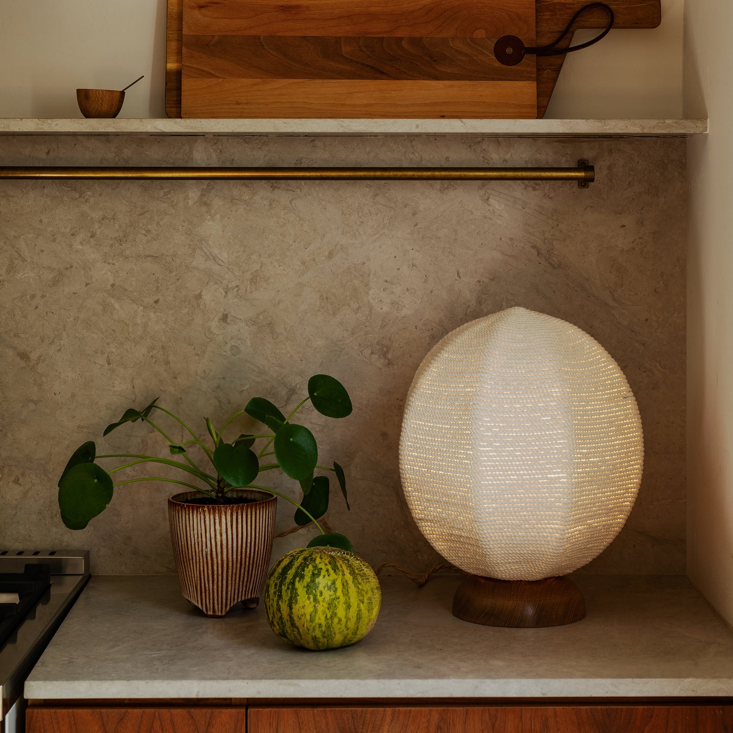 Rope Wrapped Table Lamp - Expedited
