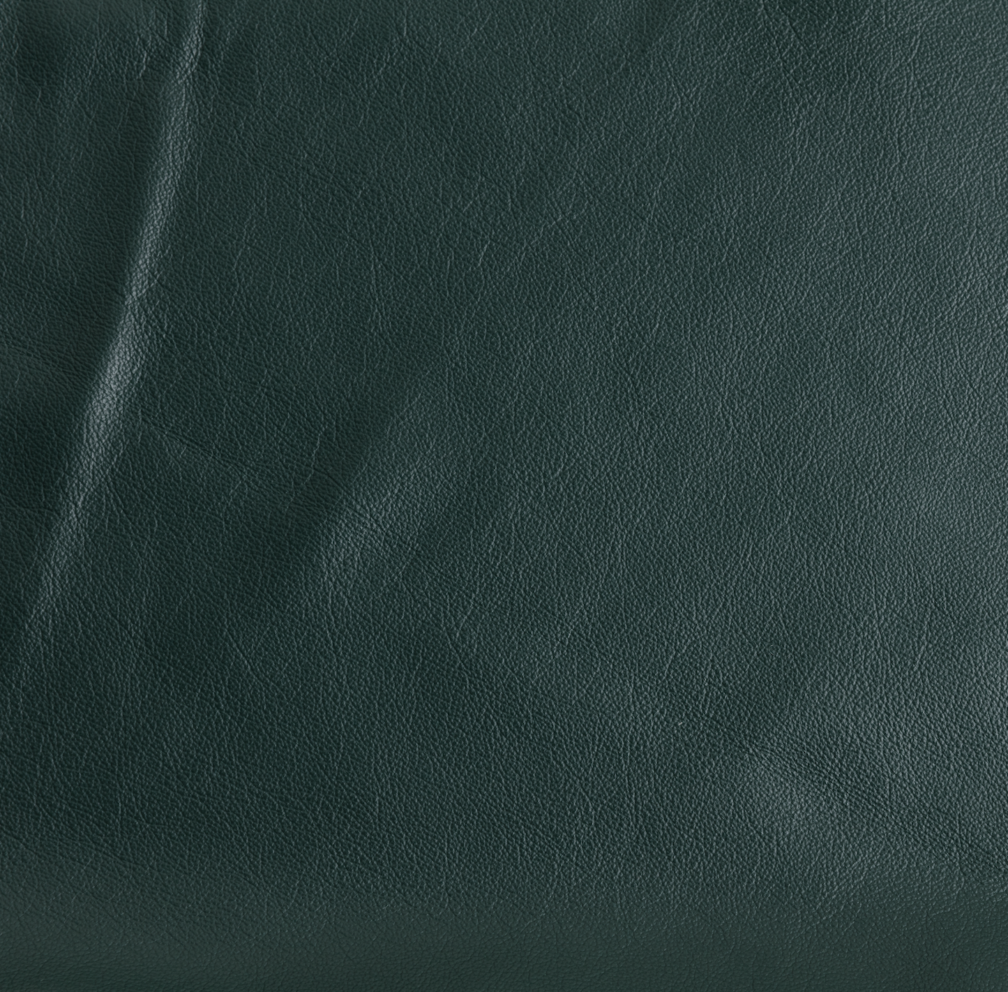 Pine green leather
