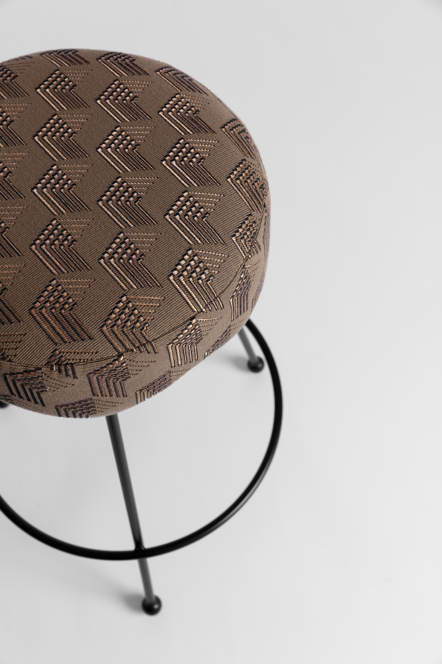 Ripple Swivel Counter Stool - COM