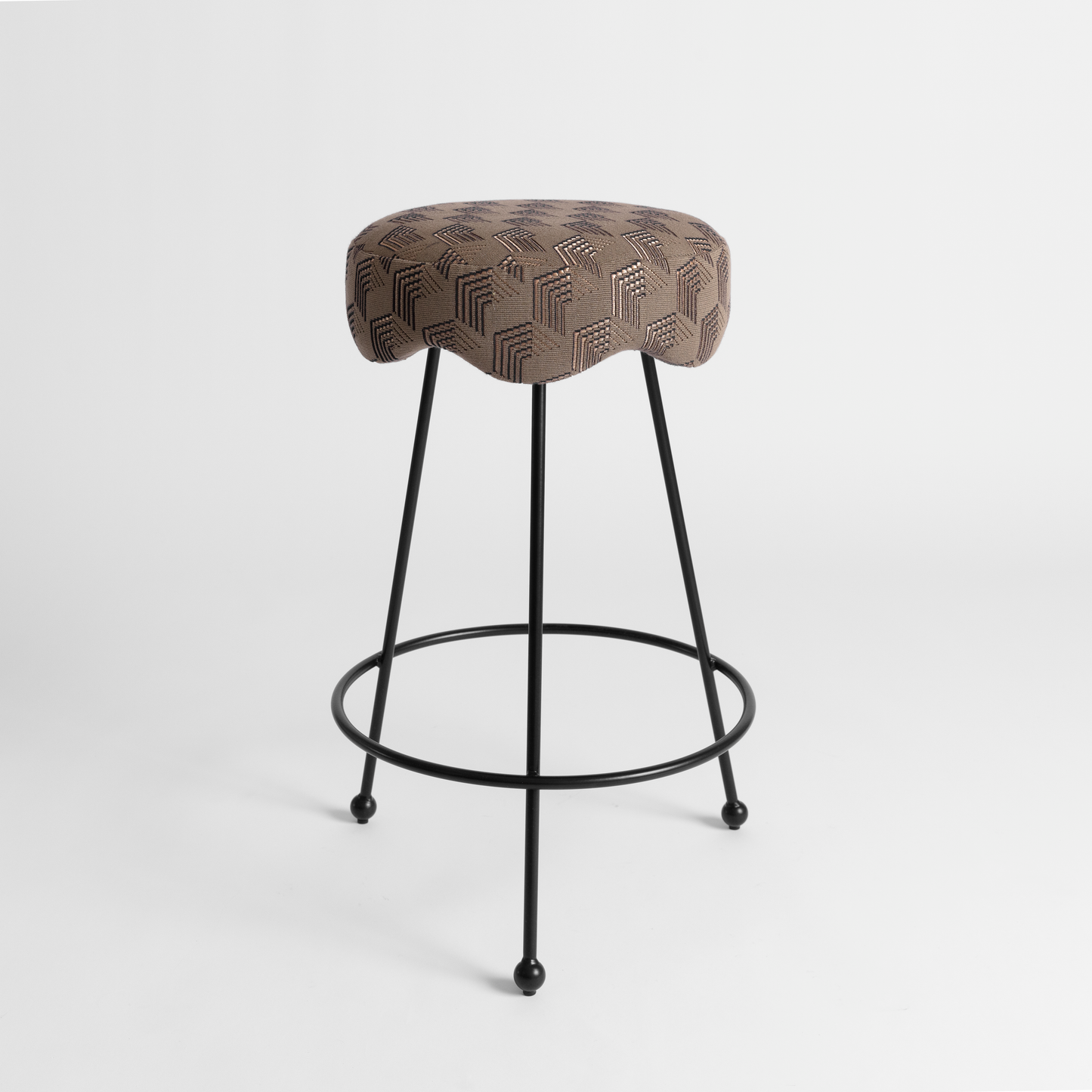 Ripple Swivel Counter Stool - COM