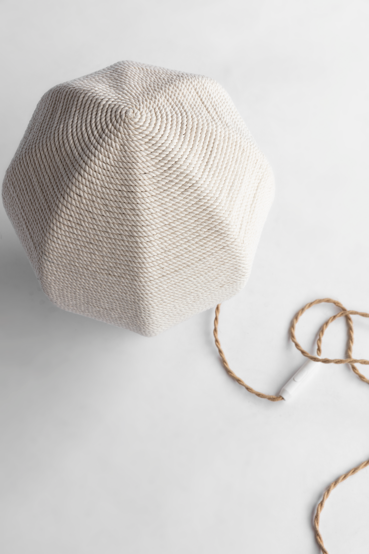 Rope Wrapped Table Lamp - Expedited