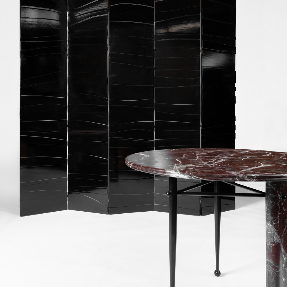 Shown in MDF with Ebony Gloss Lacquer 