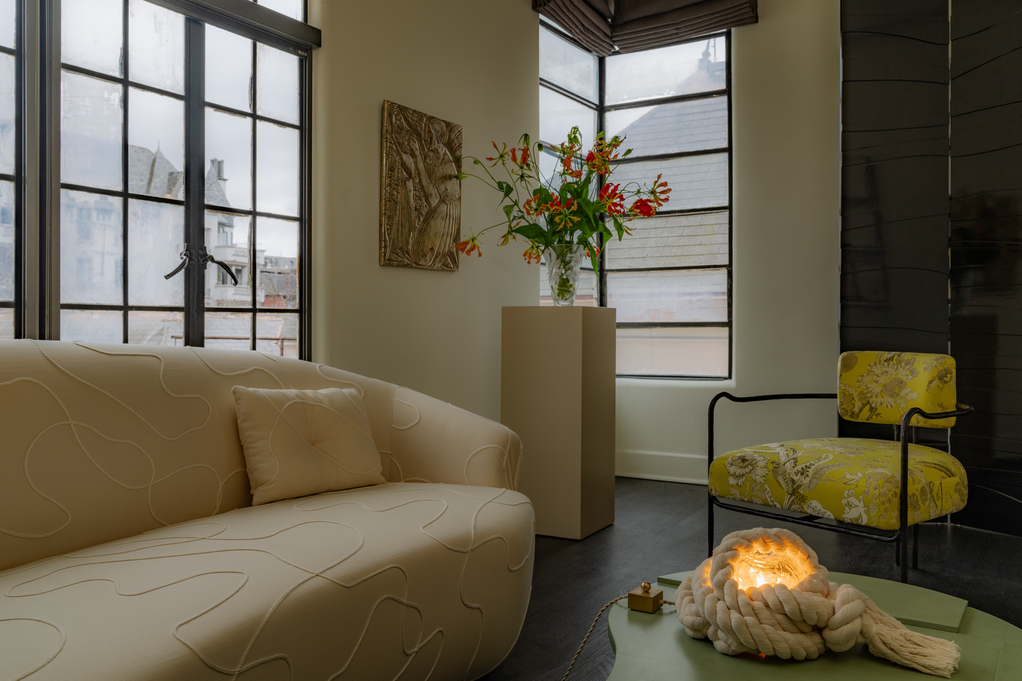 C Back Lounge Chair - COM