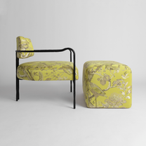C Back Lounge Chair - COM