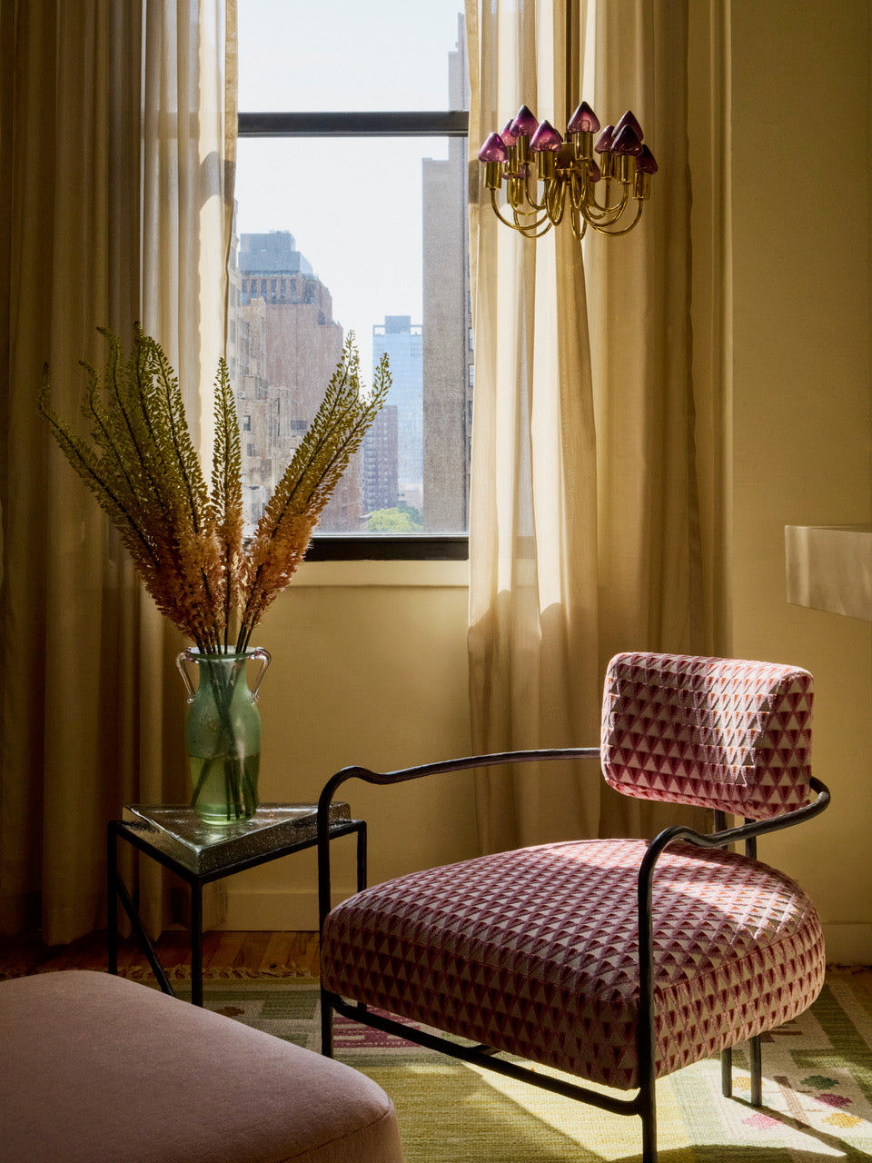 C Back Lounge Chair - COM