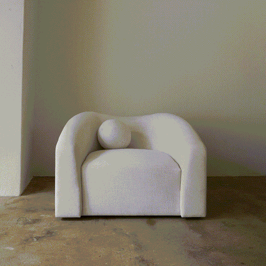 Wave Swivel Chair Cuff Studio