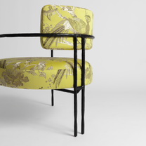 C Back Lounge Chair - COM