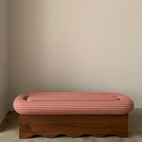 Ripple Bench, Walnut, Available Now (QTY 1)