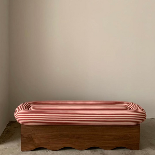 Ripple Bench, Walnut, Available Now (QTY 1)