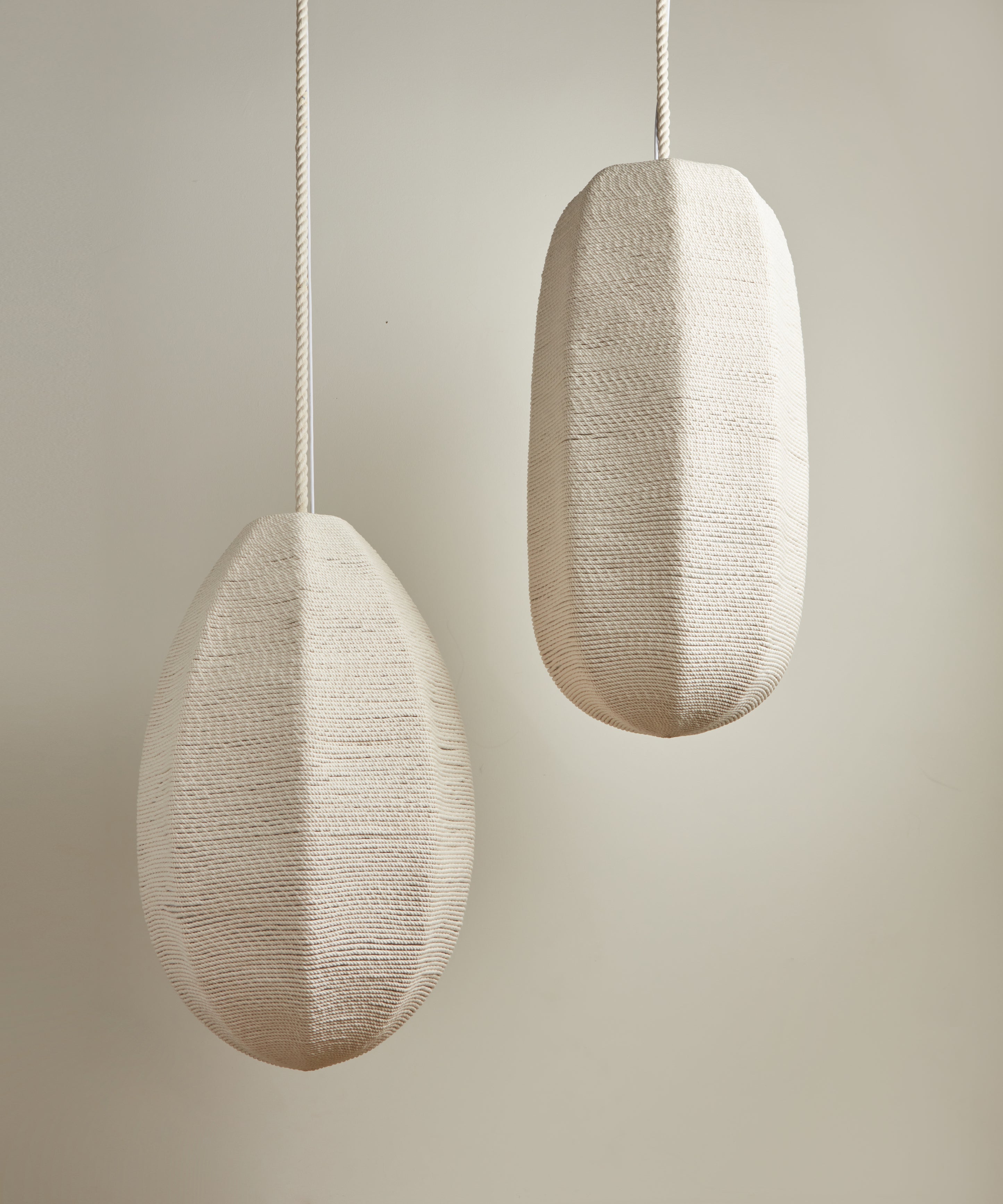 Rope Wrapped Drop Pendant β Cuff Studio