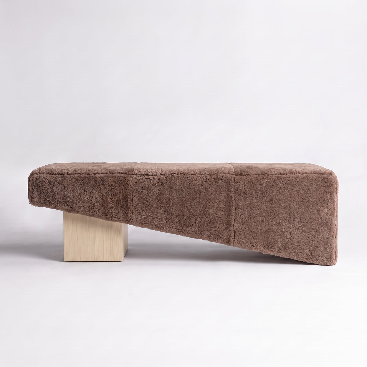 Almond Oak + Latte Shearling