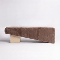 Almond Oak + Latte Shearling