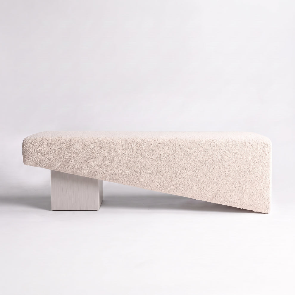 Bleached Oak + Ecru Sherpa Boucle