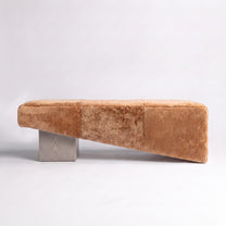 Cerused Grey Oak + Nougat Shearling