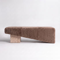 Chiseled Bleached Oak + Latte Shearling