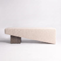 Chiseled Charcoal Oak + Ecru Sherpa Boucle