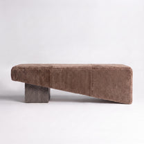 Chiseled Charcoal Oak + Latte Shearling