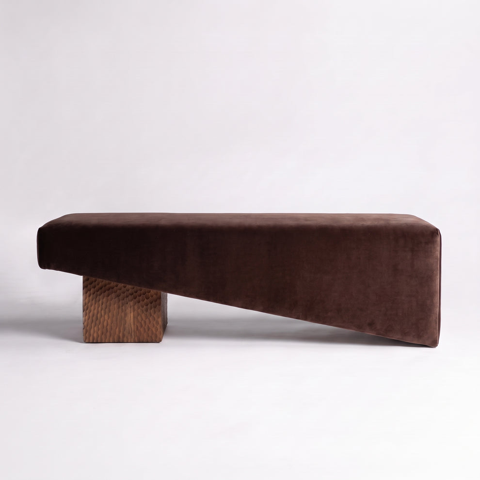 Chiseled Mocha Oak + Chocolate Mohair