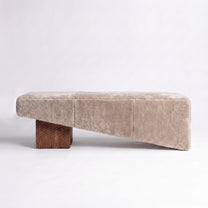 Chiseled Mocha Oak + Dusty Beige Shearling