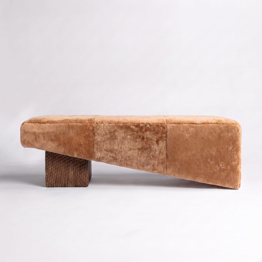 Chiseled Mocha Oak + Nougat Shearling