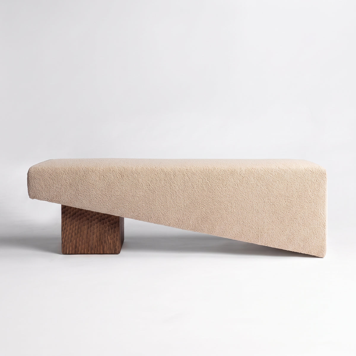 Chiseled Mocha Oak + Oatmeal Sherpa Boucle
