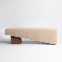 Chiseled Mocha Oak + Oatmeal Sherpa Boucle