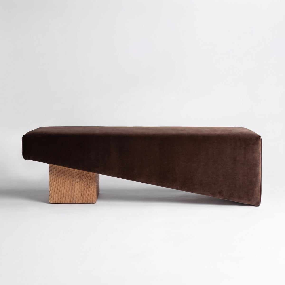 Chiseled Natural Oak + Chocolate Mohair