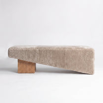 Chiseled Natural Oak + Dusty Beige Shearling