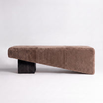 Chiseled Oxidized Oak + Latte Shearling