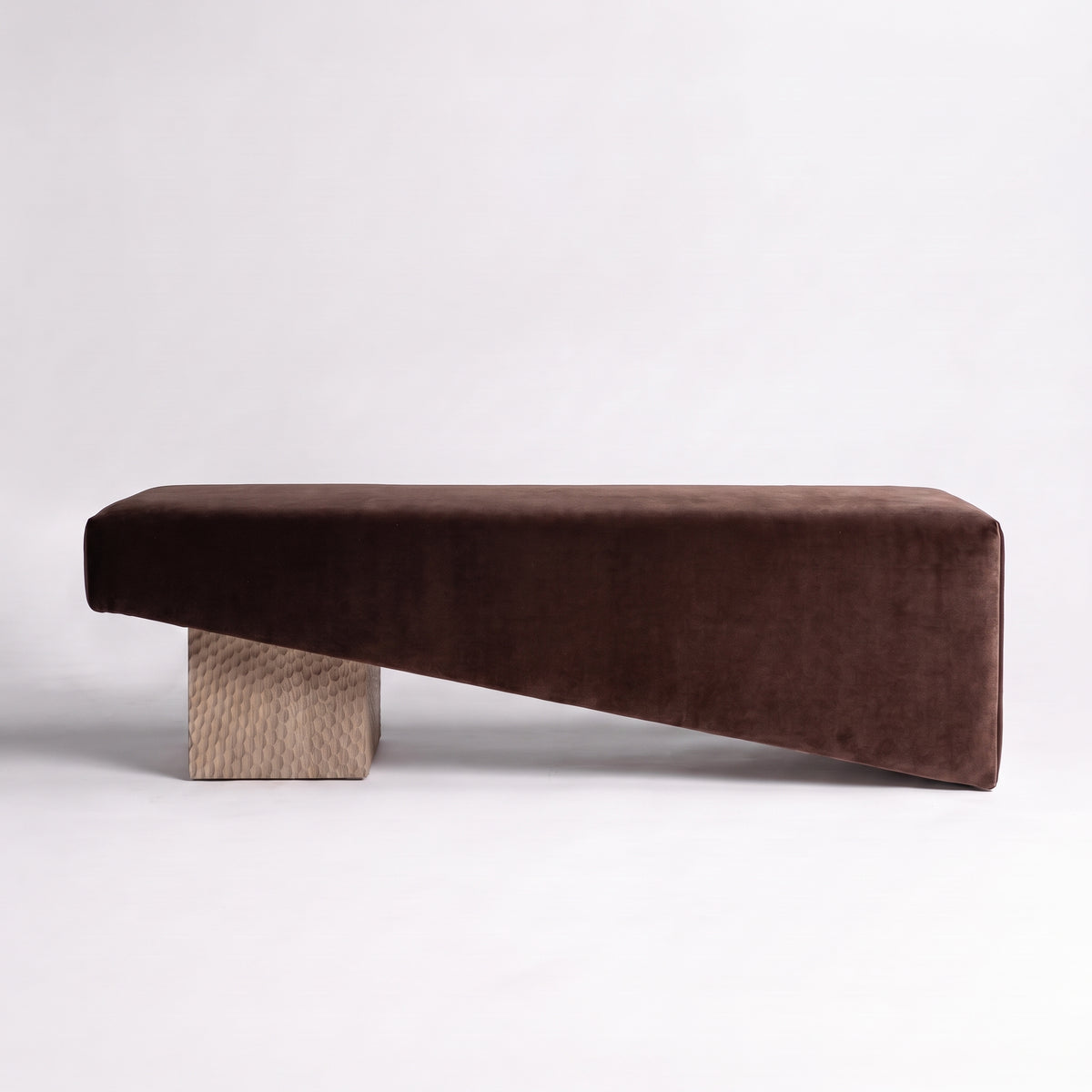 Chiseled Sand Oak + Chocolate Mohair