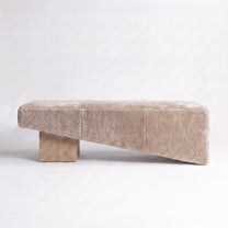 Chiseled Sand Oak + Dusty Beige Shearling