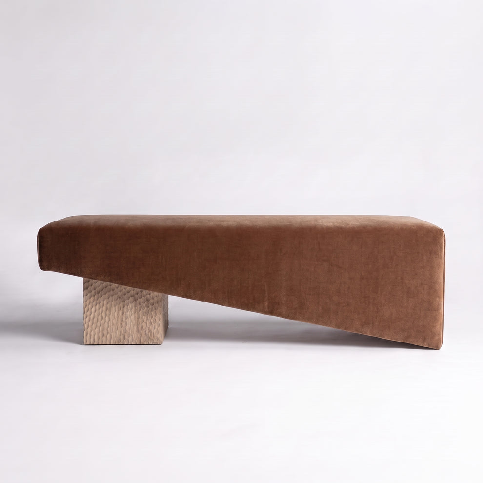 Chiseled Sand Oak + Teddy Bear Mohair
