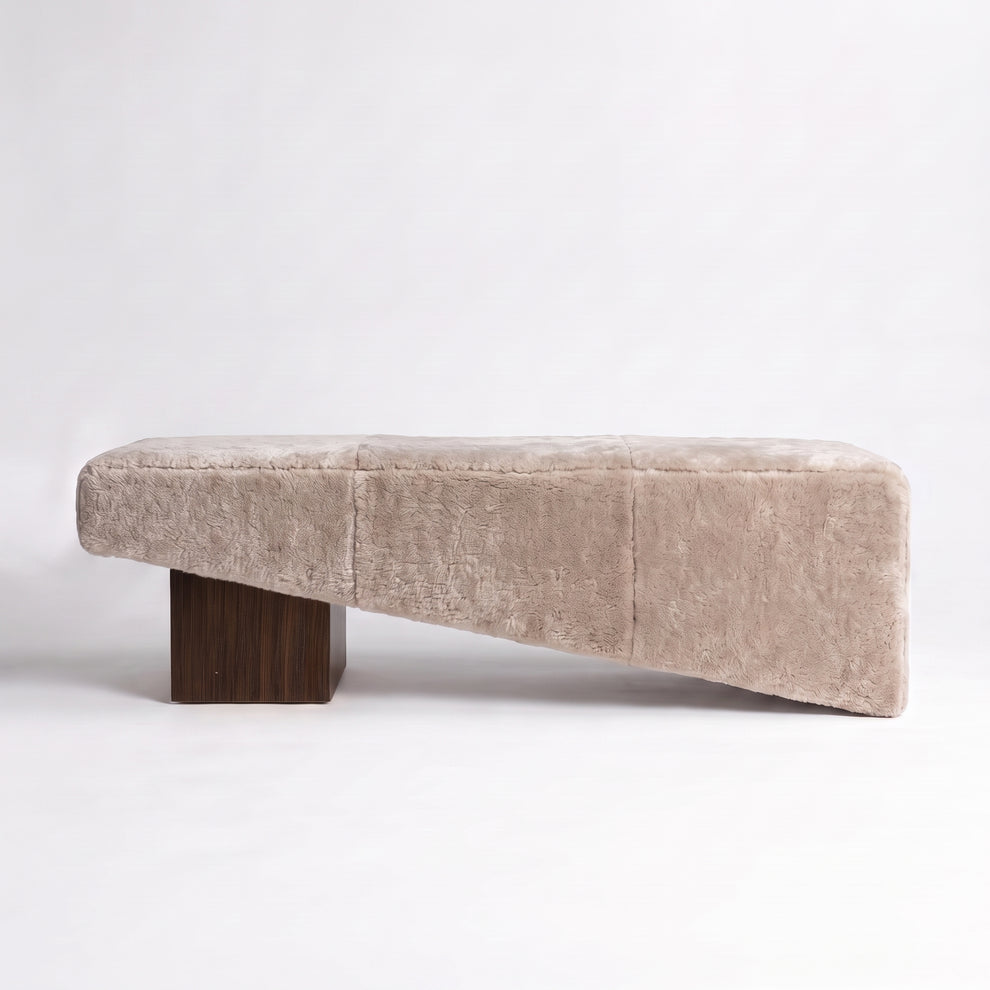 Mocha Oak + Dusty Beige Shearling