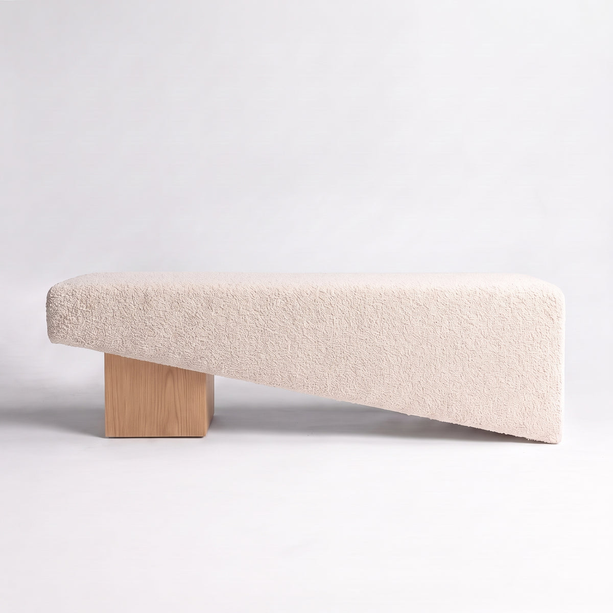 Natural Oak + Ecru Sherpa Boucle