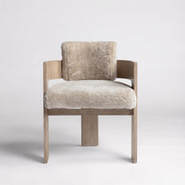 Almond Oak + Dusty Beige Shearling