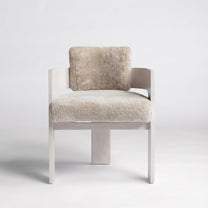 Bleached Oak + Dusty Beige Shearling