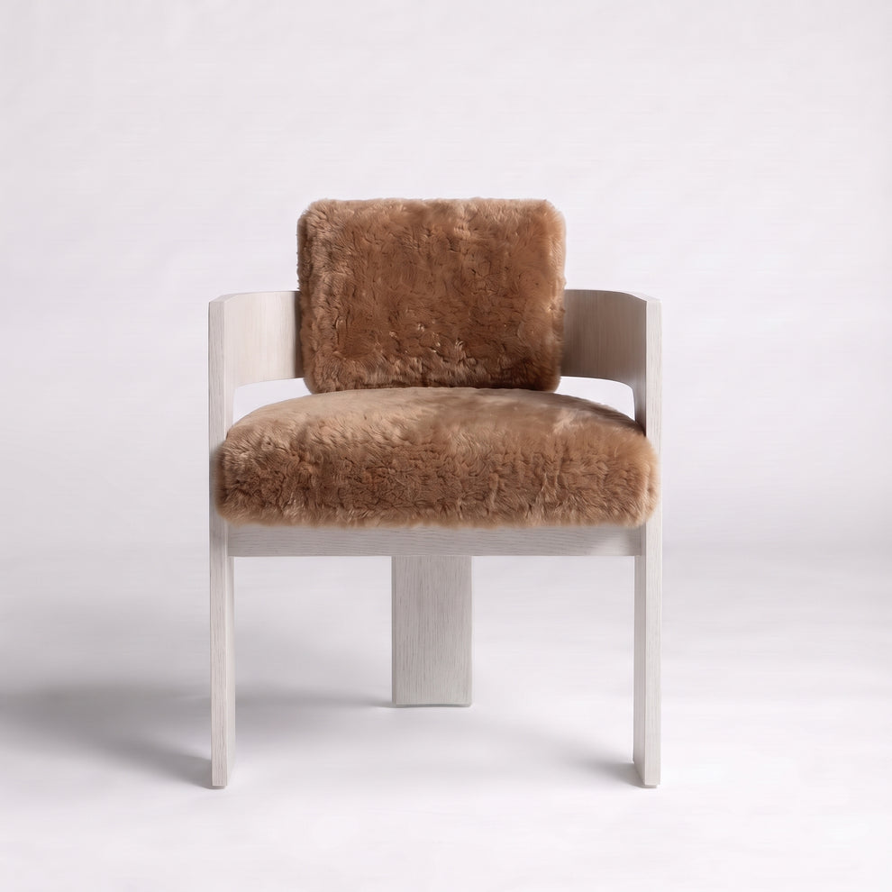 Bleached Oak + Nougat Shearling