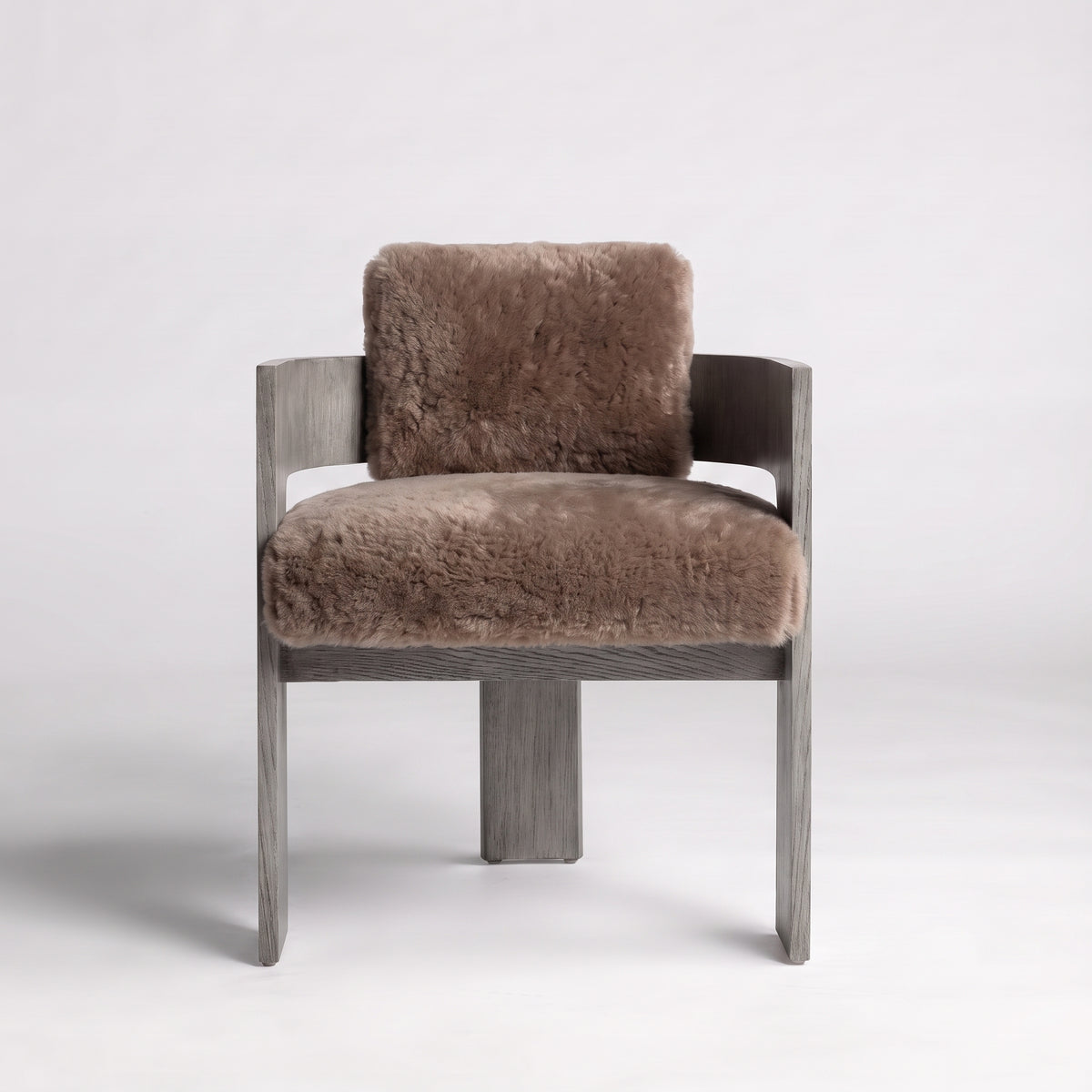 Cerused Grey Oak + Latte Shearling