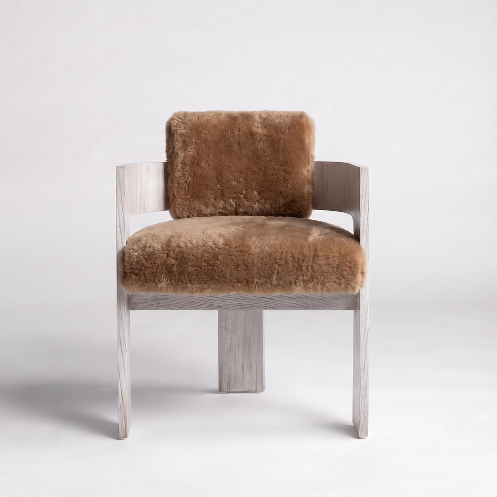 Sand Oak + Nougat Shearling