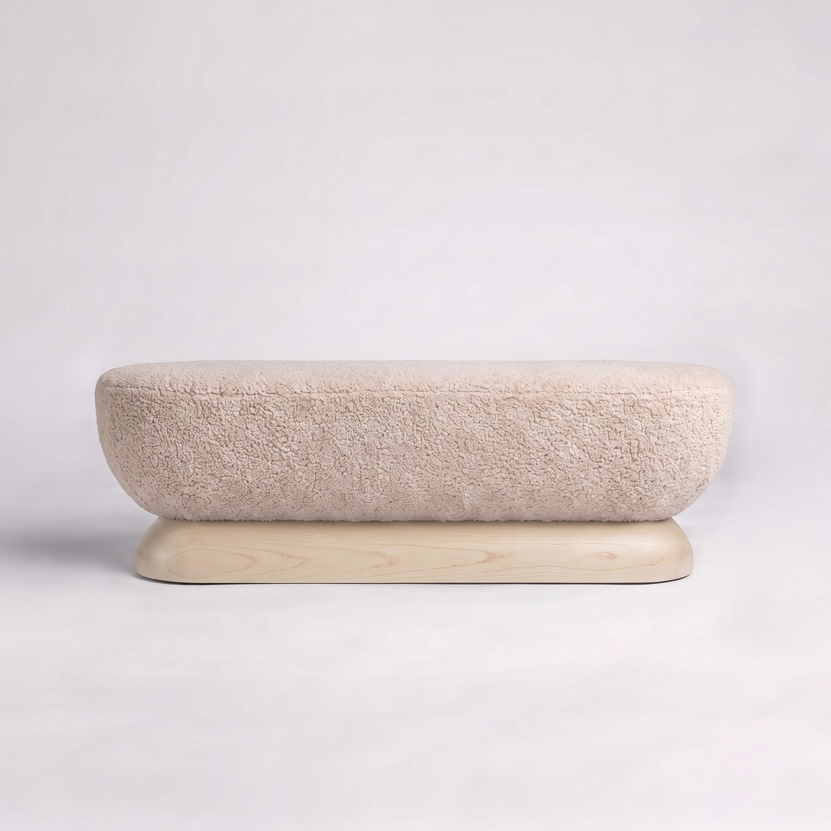 Almond Oak + Oatmeal Sherpa Boucle