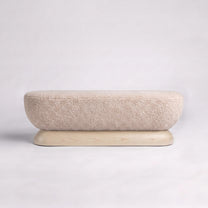 Almond Oak + Oatmeal Sherpa Boucle