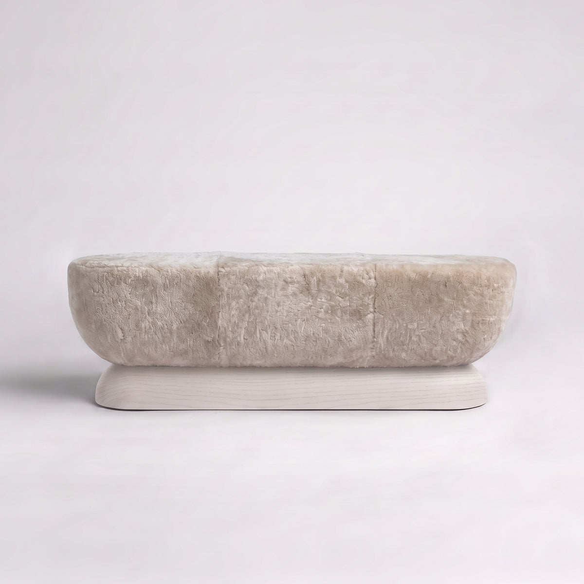 Bleached Oak + Dusty Beige Shearling