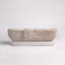 Bleached Oak + Dusty Beige Shearling