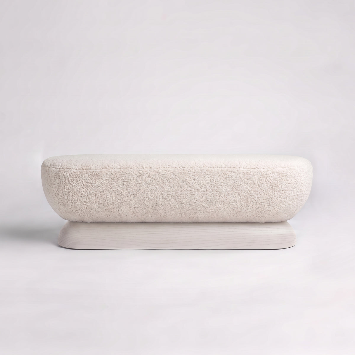 Bleached Oak + Ecru Sherpa Boucle
