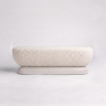 Bleached Oak + Ecru Sherpa Boucle